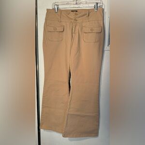 wild fable light tan wide leg pants size 6
